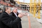 Строительство стадиона в Ростове-на-Дону идет с опережением графика