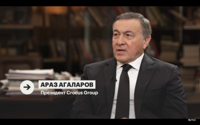 "Эксклюзивное интервью" Араза Агаларова для телеканала РБК